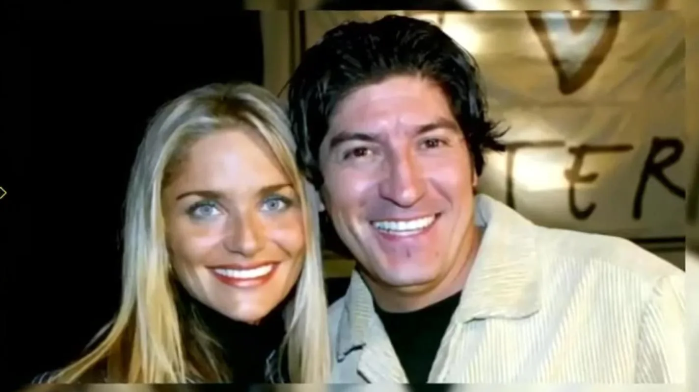 Kenita Larraín e Iván Zamorano. Fuente: Canal 13.