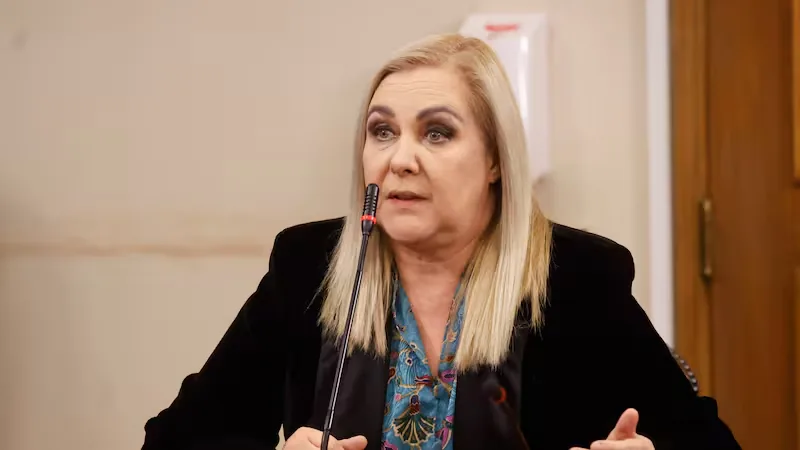 Pamela Jiles. Fuente: La Tercera.